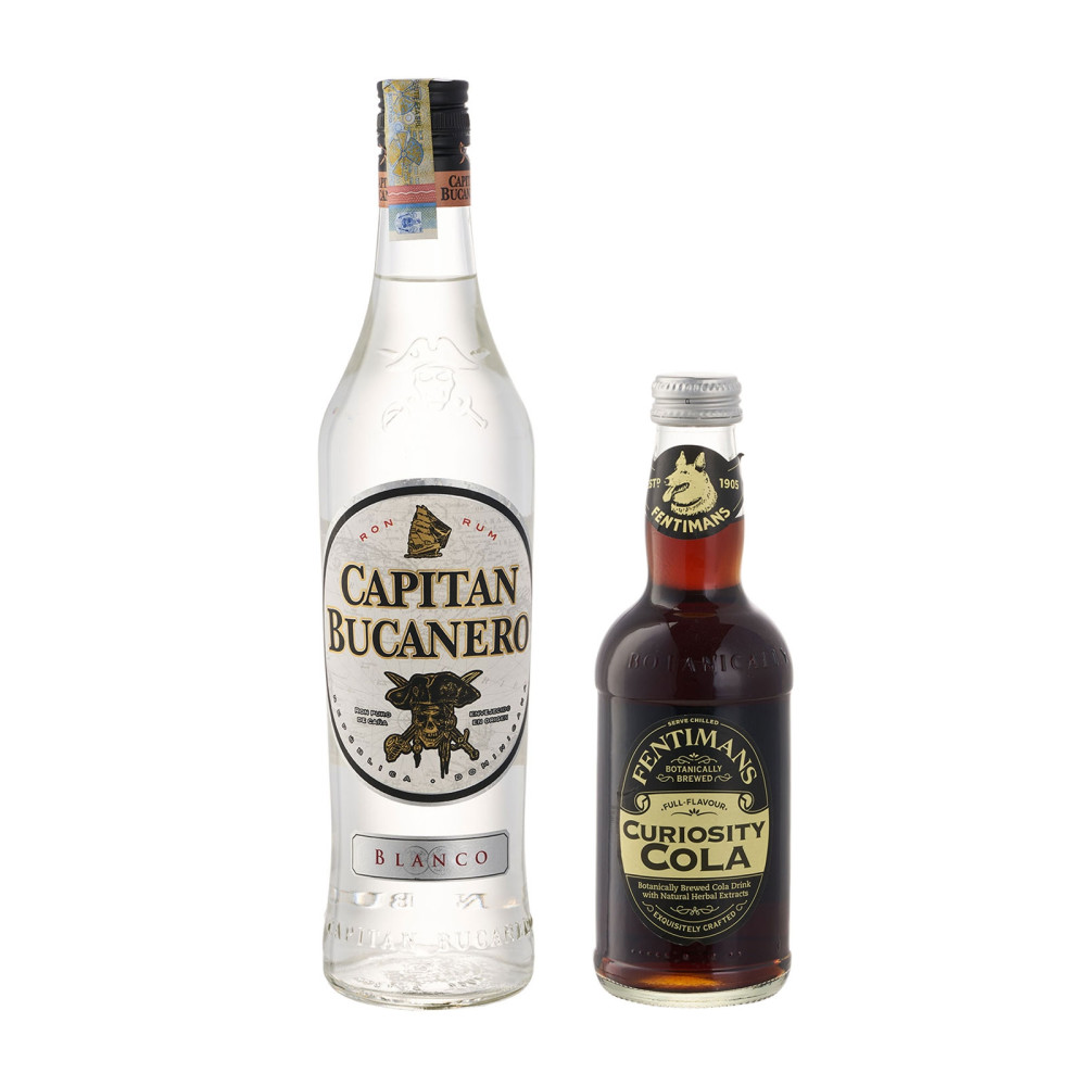 Capitan Bucanero Blanco + 12 Fentimans Curiosity Cola Cuba Libre