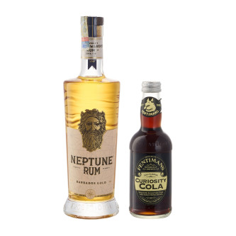 Neptune Rum + 12 Fentimans Curiosity Cola Cuba Libre